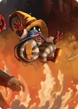 Vivi's Persistence Art Card [FINAL FANTASY] MTG - Image 1