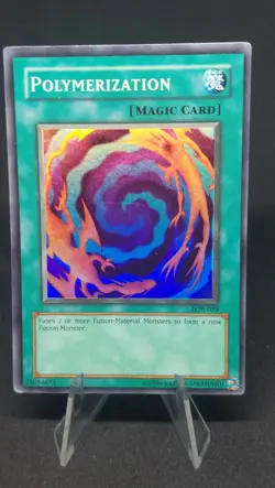 Yugioh - Polymerization LOB-059 Unlimited - The Legend of Blue Eyes White Dragon - Image 1
