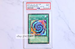 Yugioh / PSA 9 / LOB-059 / 1st edition (Wavy) / Polymerization / Super Rare - Image 1