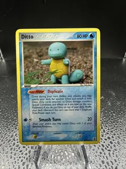 Pokemon TCG Ditto (Squirtle) 40/113 Delta Species Regular LP - Image 1