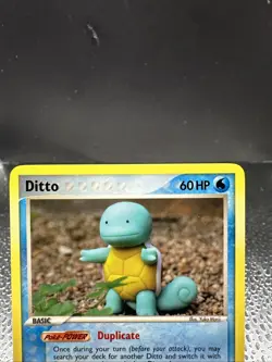 Pokemon TCG Ditto (Squirtle) 40/113 Delta Species Regular LP - Image 3