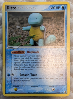 Ditto (Squirtle) 40/113 Delta Species Regular MP Pokemon TCG - Image 1