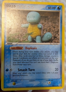 Ditto (Squirtle) 40/113 Delta Species Regular MP Pokemon TCG - Image 3