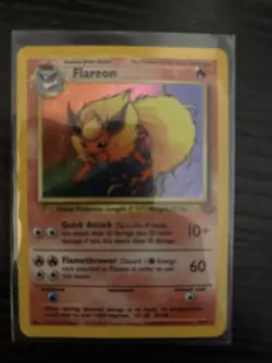 Flareon Holo Rare Jungle Set 3/64 Pokemon Card 1999 WOTC Lp - Image 1