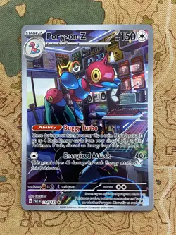 Pokemon Card TCG - Porygon-Z 214/182 Illustration Rare Paradox Rift Near Mint - Image 1