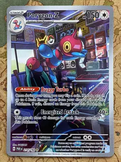 Pokemon Card TCG - Porygon-Z 214/182 Illustration Rare Paradox Rift Near Mint - Image 2