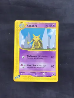 Pokemon Cards: Skyridge Common: Kadabra 69/144 - Image 1