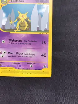 Pokemon Cards: Skyridge Common: Kadabra 69/144 - Image 4