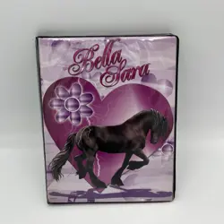 76 Mostly 2005-2007 Bella Sara cards in Ultra Pro album With Holos And Stickers - Image 1