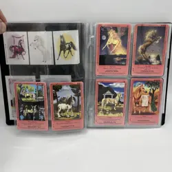 76 Mostly 2005-2007 Bella Sara cards in Ultra Pro album With Holos And Stickers - Image 4