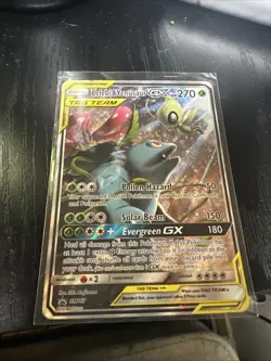 Pokemon TCG Sun & Moon Black Star Promo Tag Team Celebi & Venusaur GX SM167 MP - Image 5
