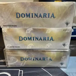 English mTG Magic: The Gathering Dominaria Draft Booster Box Belgium Print Left 195166128559 - Image 1