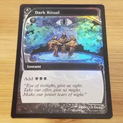 1x Dark Ritual, Future Sight Frame - Foil, Mystery Booster 2, Magic MTG NM - Image 1