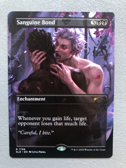 Mtg Carte Magic Secret Lair Astarion Sanguine Bond English NM - Image 1