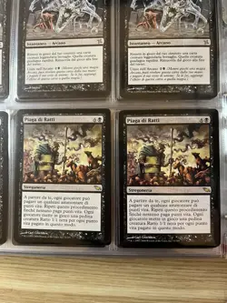 MTG Plague Of Vermin X1 ~ Piaga Di Ratti - Shoadowmoor - EX+ Magic ITA - Image 1