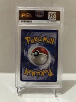 Mewtwo HOLO PSA 8 POKEMON BASE SET 2 Near Mint 2000 Vintage - Image 2