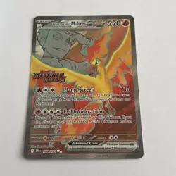 Pokemon - 208/182 - Team Rocket's Moltres ex (Stamped) - Destined Rivals - Image 1