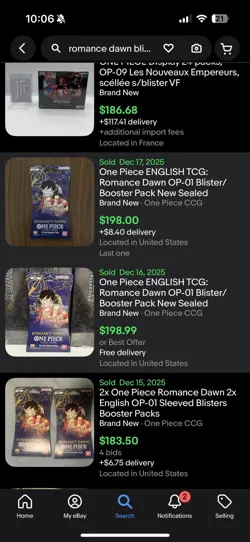 One Piece ENGLISH TCG: Romance Dawn OP-01 Blister/Booster Pack New Sealed - Image 3