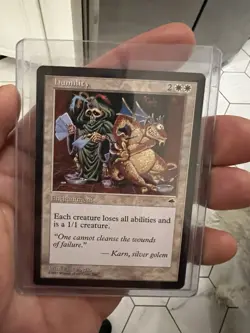 Humility: 1997 Magic the Gathering - Tempest Regular - Image 1