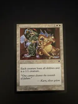 Humility Tempest Regular MTG Near Mint Condition Never Played Free Shipping - Image 1