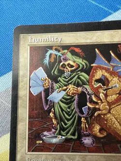Humility - Tempest - Magic The Gathering Vintage 1997 WOTC - Image 2