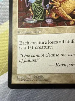 Humility - Tempest - Magic The Gathering Vintage 1997 WOTC - Image 4