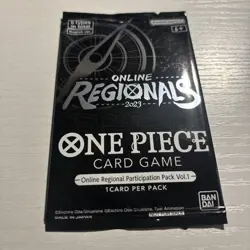 One Piece TCG Online Regionals 2023 Participation Pack Vol. 1 New Sealed - Image 1