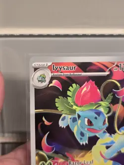 Ivysaur 134/132 Illustration Rare (IR) Full Art - Pokemon TCG Mega Evolution NM - Image 2