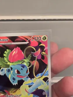 Ivysaur 134/132 Illustration Rare (IR) Full Art - Pokemon TCG Mega Evolution NM - Image 3