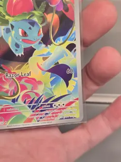 Ivysaur 134/132 Illustration Rare (IR) Full Art - Pokemon TCG Mega Evolution NM - Image 4