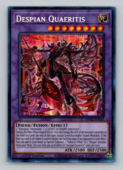 Despian Quaeritis MP22-EN141 Prismatic Secret Rare 2022 Tin of the Pharaoh's God - Image 1