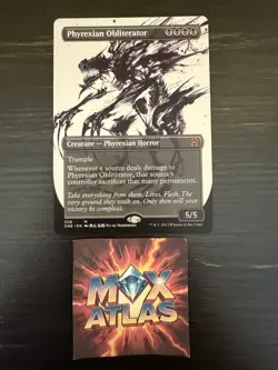 MTG - Phyrexian Obliterator (Showcase)- Phyrexia: All Will Be One -Regular #308 - Image 1
