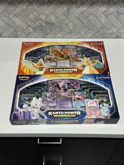 Pokemon TCG - KANTO POWER COLLECTION BOXS - Dragonite & Mewtwo - XY Evolutions - Image 1