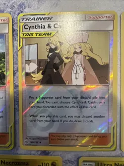 Pokemon TCG Sun & Moon Cosmic Eclipse Holo Reverse Holo Tag Team LOT 7 Cards NM - Image 3