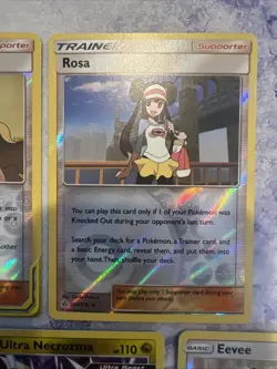 Pokemon TCG Sun & Moon Cosmic Eclipse Holo Reverse Holo Tag Team LOT 7 Cards NM - Image 4