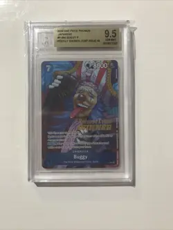 One Piece Card Buggy P-064 Release Event Winner Beckett 9.5 - Image 1