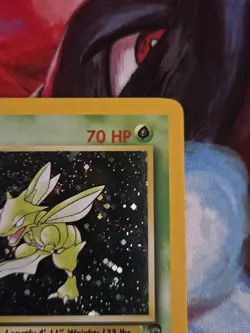 Pokemon Base Set 2 - Scyther Holo Rare TCG Card 17/130 WOTC - Image 5