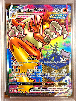 Blaziken VMAX Alt Art SR #201 - PSA MINT 9 - 2021 Chilling Reign - Pokemon TCG - Image 2