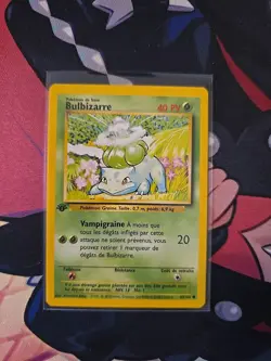 Pokemon 1st Edition Base Set (French) - Bulbizarre (Bulbasaur) - 44/102 - Image 1