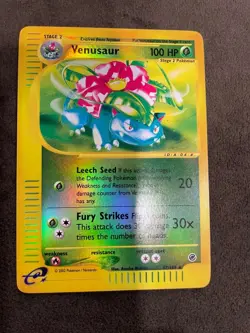 Venusaur 67/165 Reverse Holo Expedition Pokemon Card E-Reader - Image 1