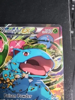 Venusaur EX XY123 - Black Star Promo Full Art Pokemon TCG HP - Image 4