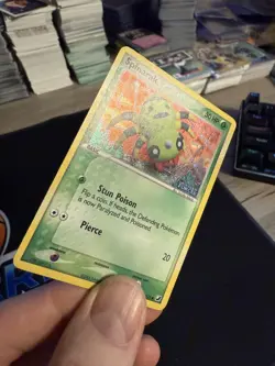 Pokemon Card - Spinarak EX Unseen Forces 75/115 Reverse HOLO Stamped DMG - Image 3