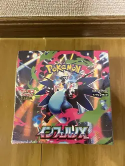 Inferno X Booster Box Sealed Pokemon Japanese - Image 1