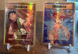 Pokemon - XY Evolutions - Brock's Grit 107 + Misty's Determination 108 NM - Image 1