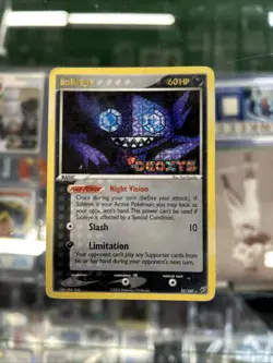 Sableye 23/107 2005 EX Deoxys Pokemon TCG Reverse Holo Rare Stamped - Image 1