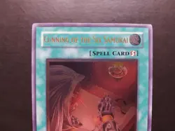 Yugioh - Cunning of the Six Samurai GLAS-EN061 Ultimate Rare 1st Edition - Image 2