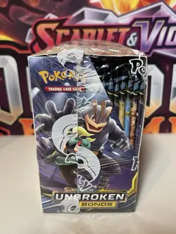 Factory Sealed Pokemon Sun & Moon Unbroken Bonds Booster Box W/ Ultra Pro Case - Image 4