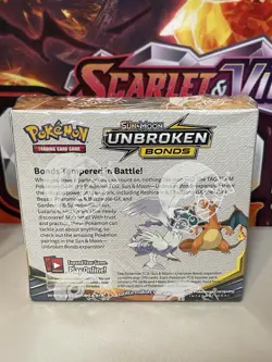 Factory Sealed Pokemon Sun & Moon Unbroken Bonds Booster Box W/ Ultra Pro Case - Image 5
