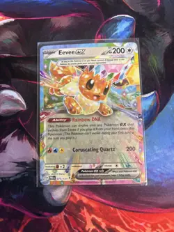 Eevee ex 075/131 - S&V Prismatic Evolutions - Double Rare - Pokemon TCG English - Image 1