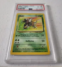Pinsir 9/64 - Jungle Set *PSA 6 - EX-MT* No Symbol Error Holo Pokemon Card - Image 2